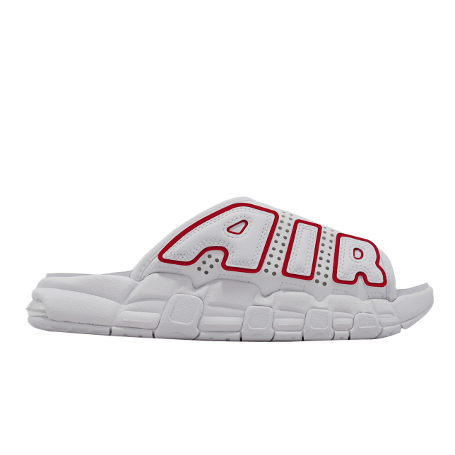Nike WMNS Air More Uptempo Slide White University Red FD9885100