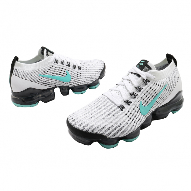 Nike WMNS Air Vapormax Flyknit 3 White Aurora Green Jun 2020 CT1274100 KicksOnFire