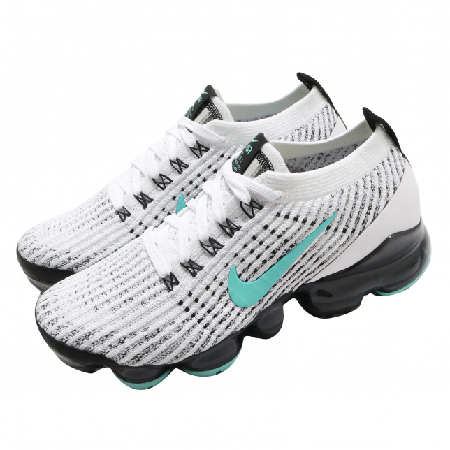 Vapormax white black outlet and green