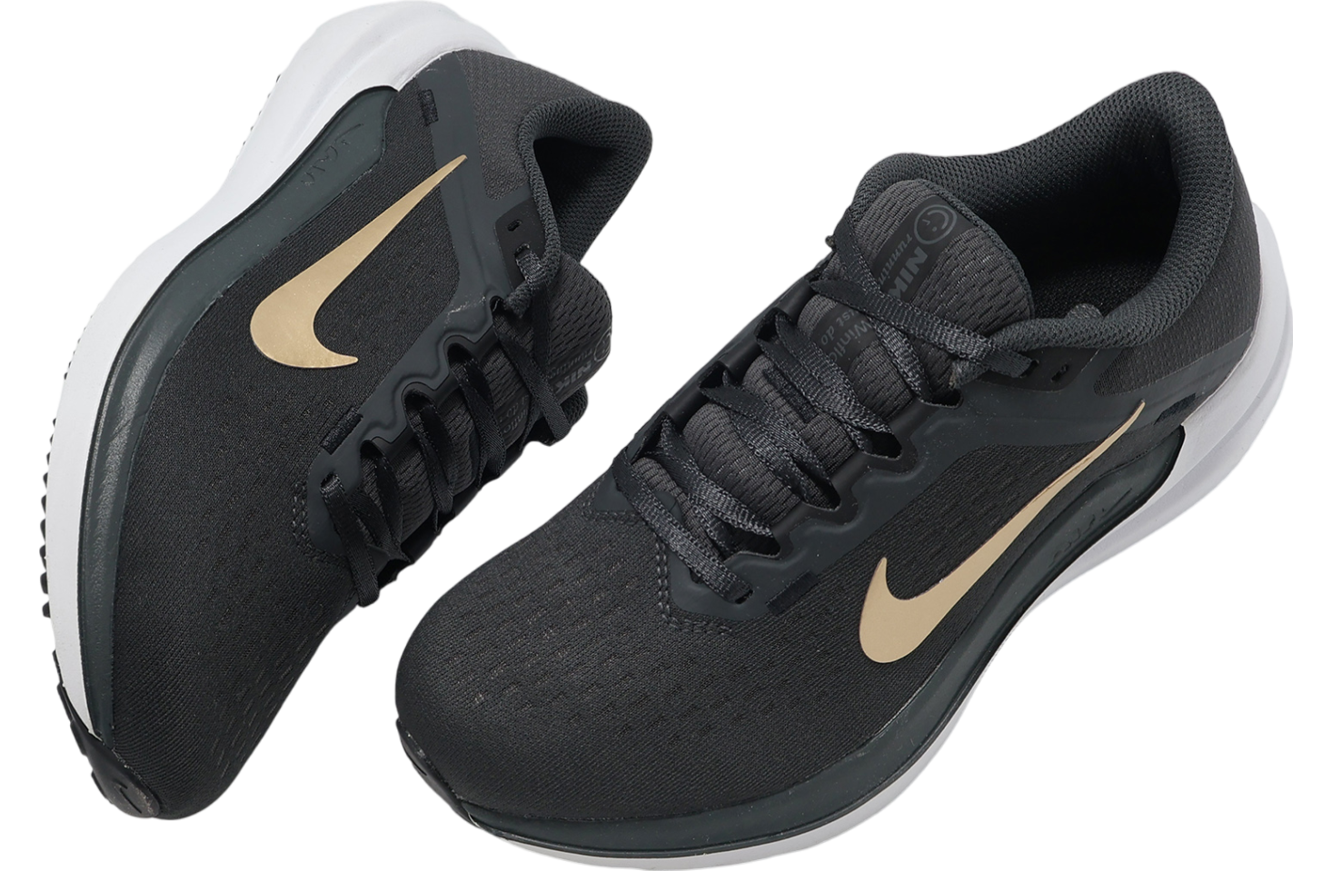 Nike Wmns Air Winflo 10 Anthracite / Metallic Gold