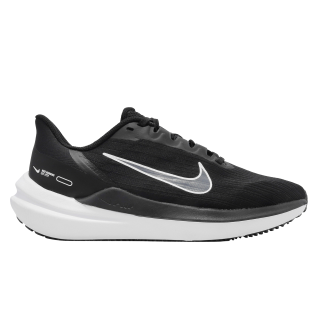 Nike WMNS Air Winflo 9 Black Dark Smoke Grey DD8686001 - KicksOnFire.com