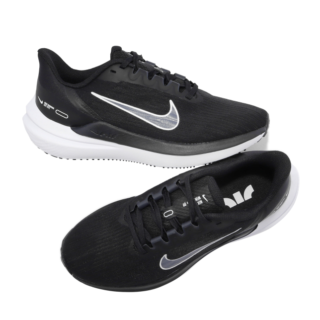 Nike WMNS Air Winflo 9 Black Dark Smoke Grey DD8686001