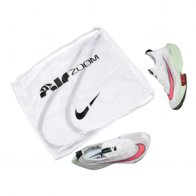Nike WMNS Air Zoom Alphafly Next% White Black Barely Volt CZ1514100