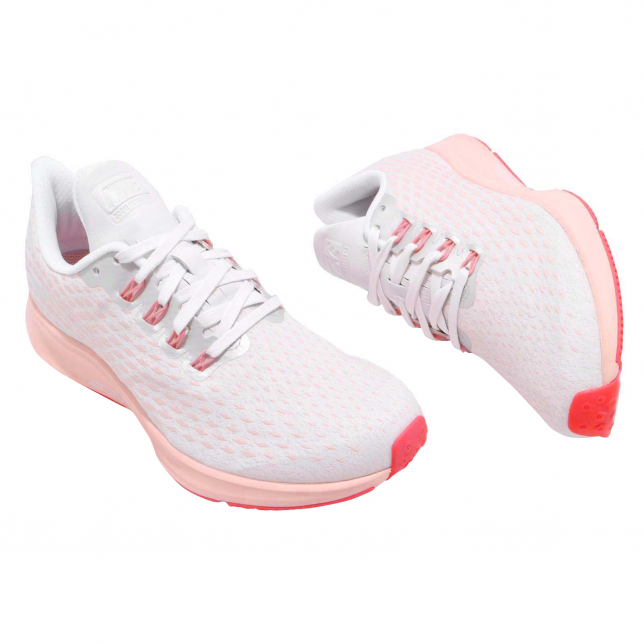 Nike WMNS Air Zoom Pegasus 35 White Vast Grey Storm Pink Oct 2018 AH8392100 KicksOnFire