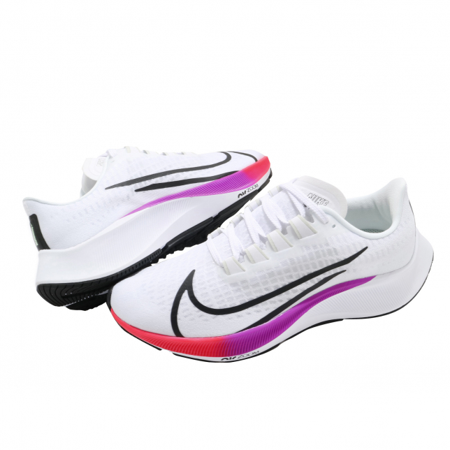 Nike WMNS Air Zoom Pegasus 37 White Flash Crimson - Jul 2020 - BQ9647103