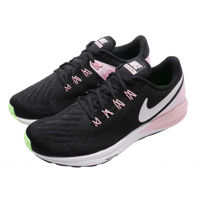 Nike WMNS Air Zoom Structure 22 Black Vast Grey Pink Foam AA1640004