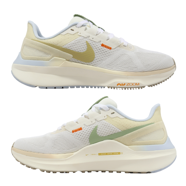 Nike Wmns Air Zoom Structure 25 Sail / Buff Gold