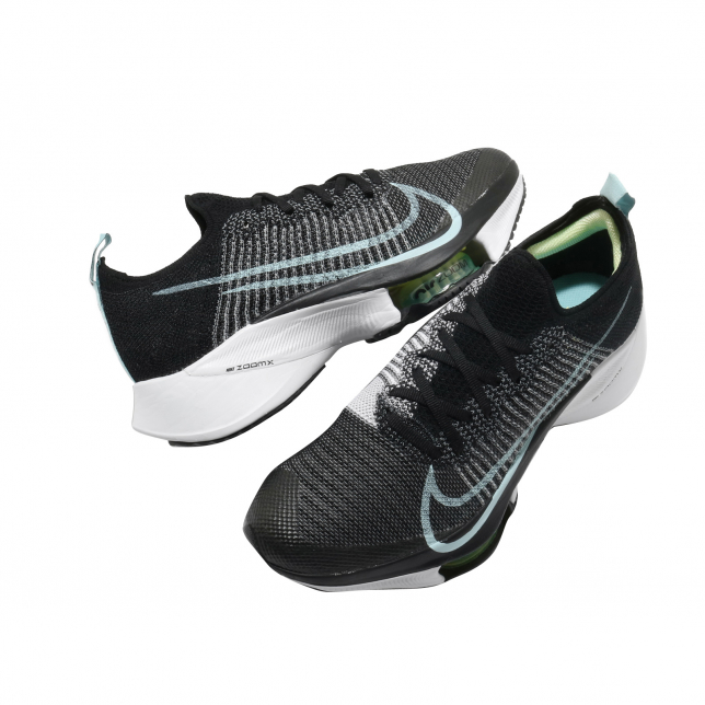 Nike WMNS Air Zoom Tempo Next% Flyknit Black Glacier Ice