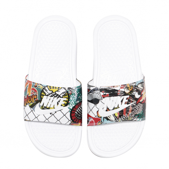 Nike WMNS Benassi JDI Print White