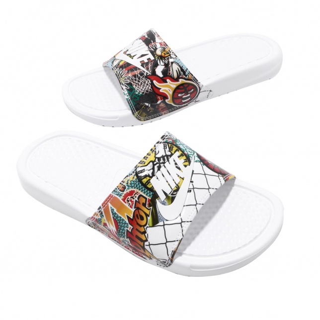 Nike WMNS Benassi JDI Print White