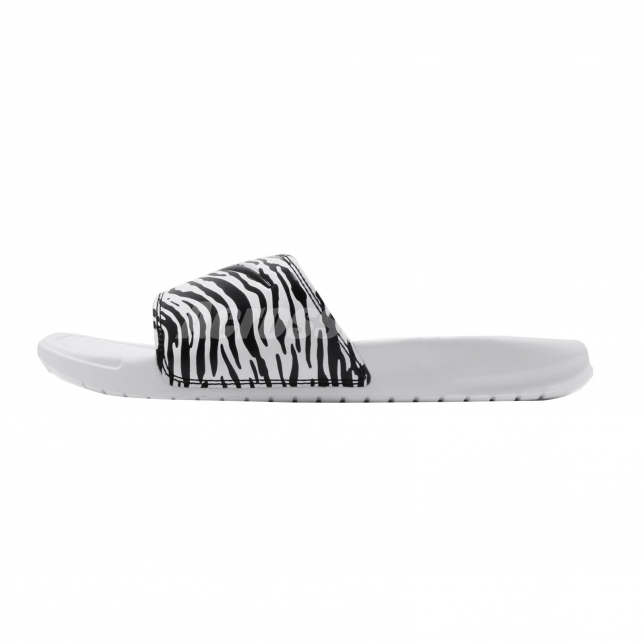 Nike WMNS Benassi JDI Print White Black