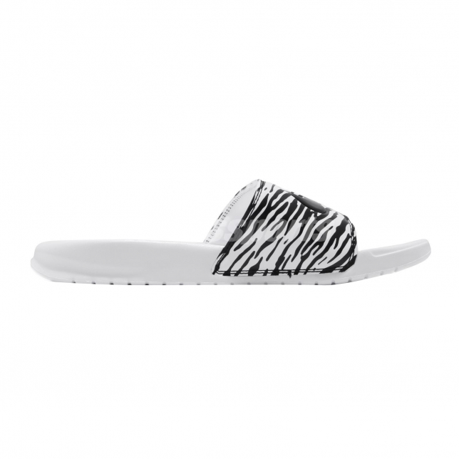 Nike WMNS Benassi JDI Print White Black