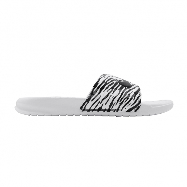 Nike WMNS Benassi JDI Print White Black