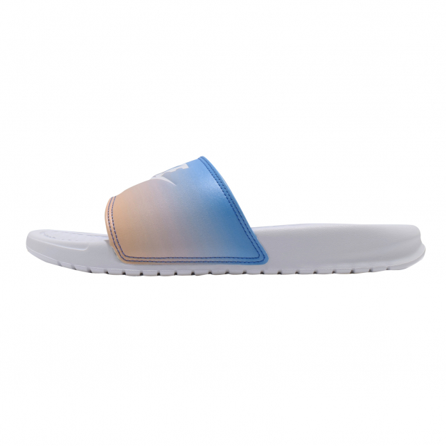 Nike WMNS Benassi JDI Print White Hyper Royal