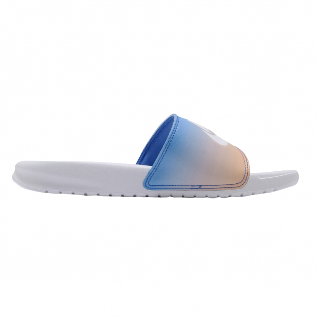 Nike WMNS Benassi JDI Print White Hyper Royal