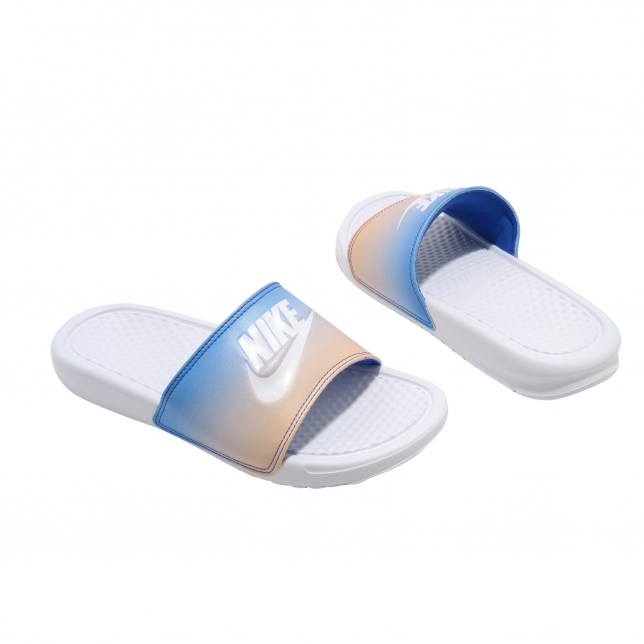 Nike WMNS Benassi JDI Print White Hyper Royal