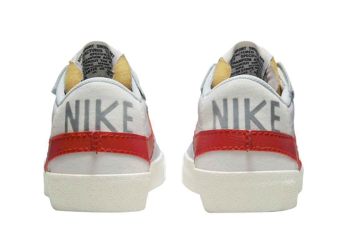 Nike WMNS Blazer Low Jumbo White Grey Red