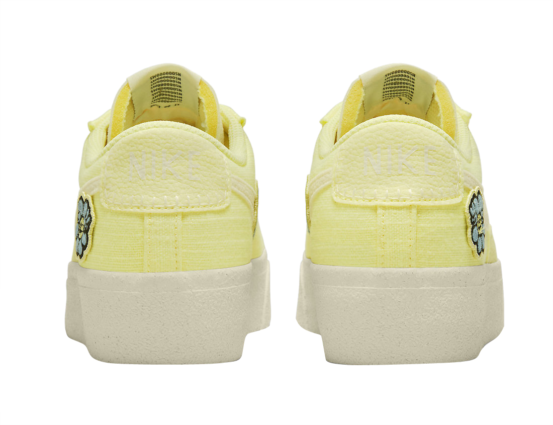 Nike WMNS Blazer Low Platform Air Sprung Yellow