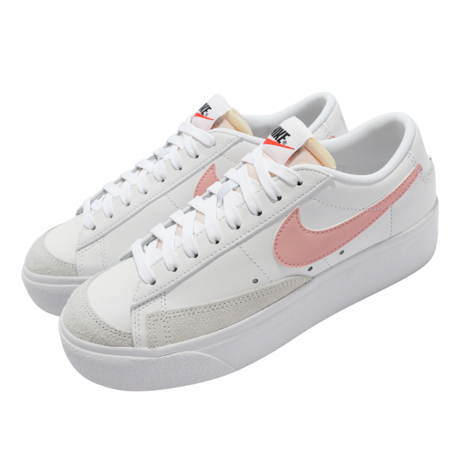 Nike WMNS Blazer Low Platform White Pink Glaze