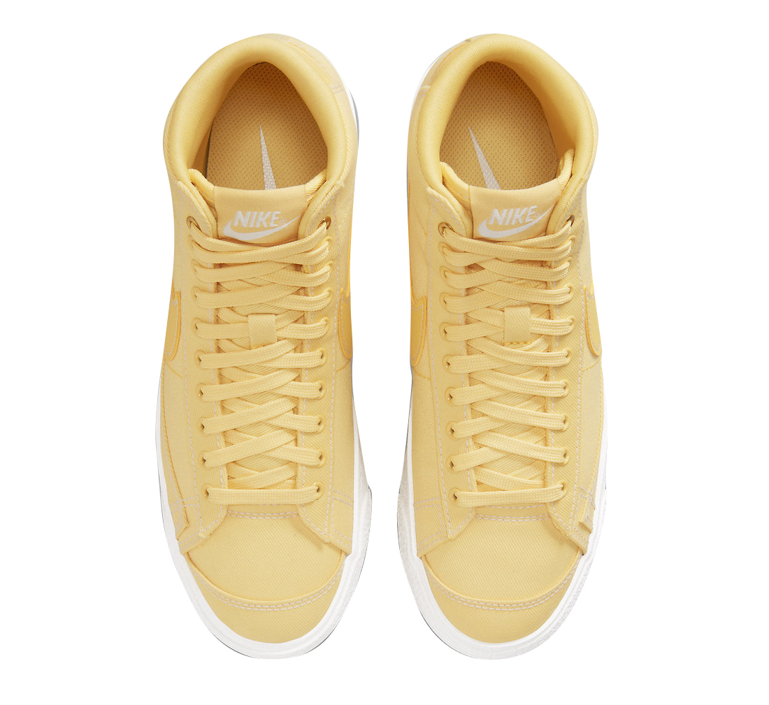 Nike WMNS Blazer Mid Canvas Topaz Gold