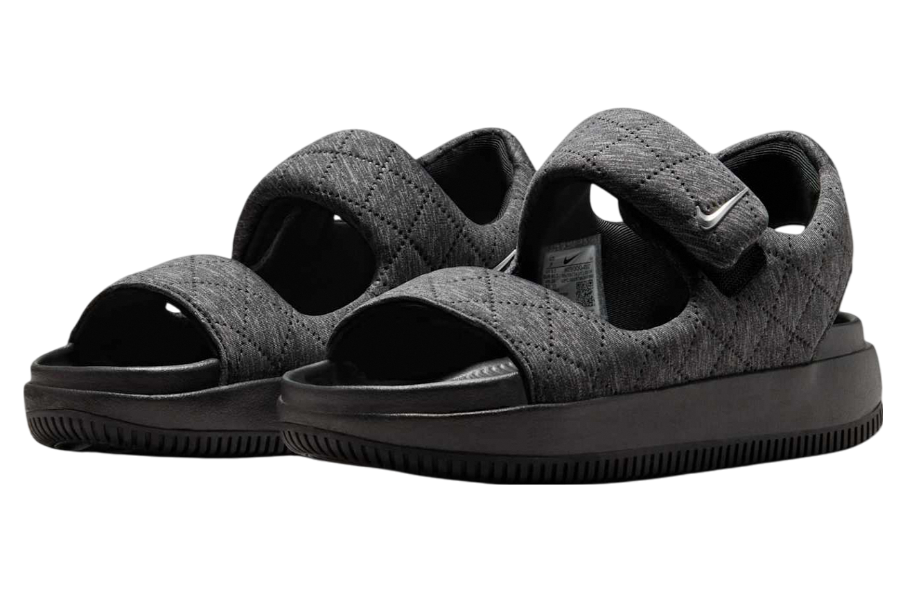 Nike Wmns Calm Sandal Se Black / Metallic Silver Black