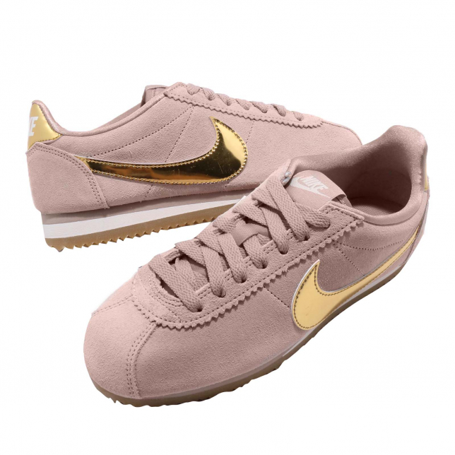 BUY Nike WMNS Classic Cortez SE Diffused Taupe Metallic Gold