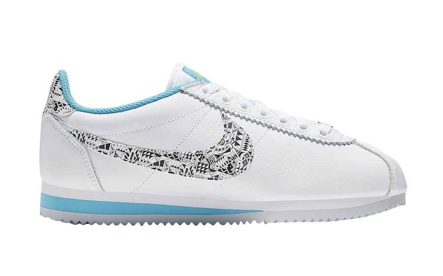 Nike Cortez Yin and Yang Shroud White Black (Women's)