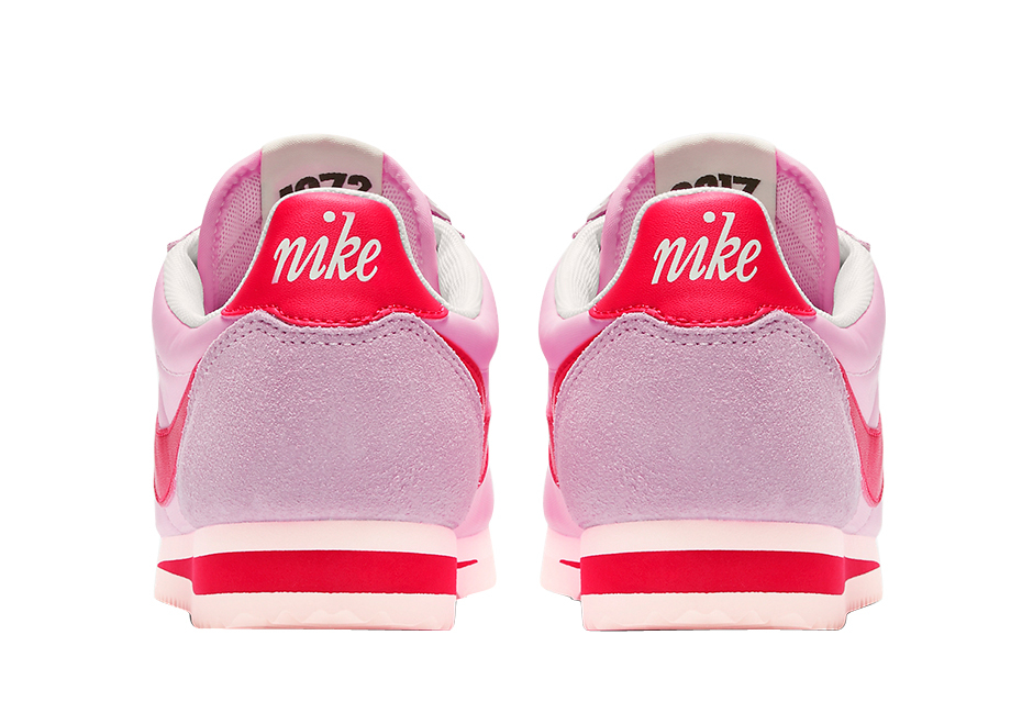 Nike, Shoes, Nike Cortez Metallic Rose Gold White Pink