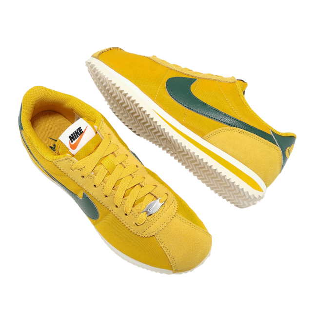 Nike Wmns Cortez TXT Yellow Ochre / Safety Orange