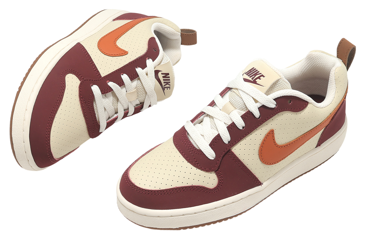 Nike Wmns Court Borough Low Lt Khakidark Russet Sail