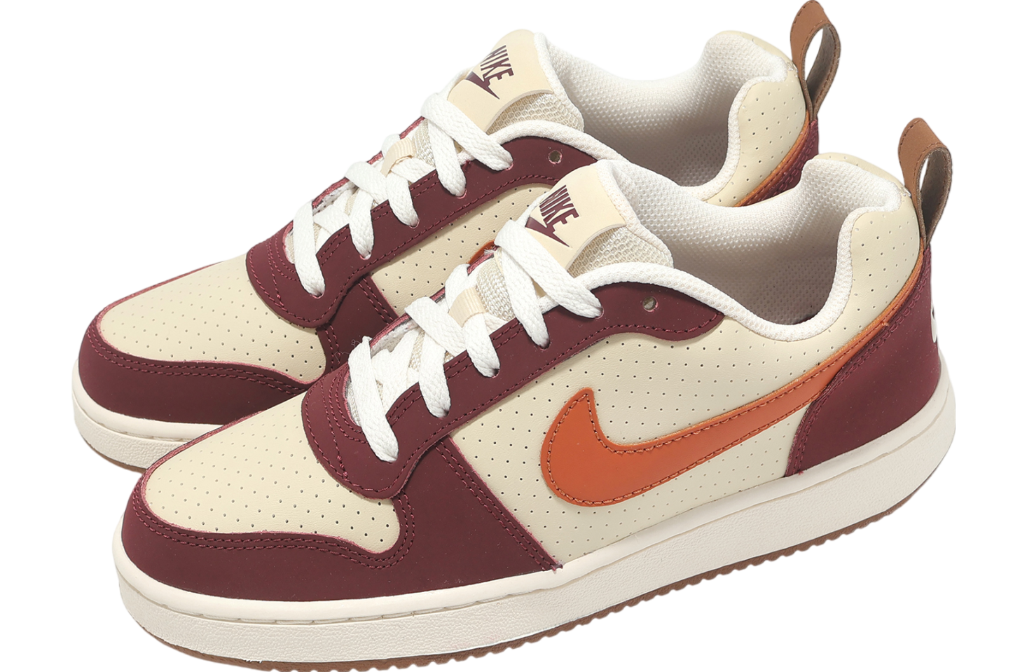 Nike Wmns Court Borough Low Lt Khakidark Russet Sail