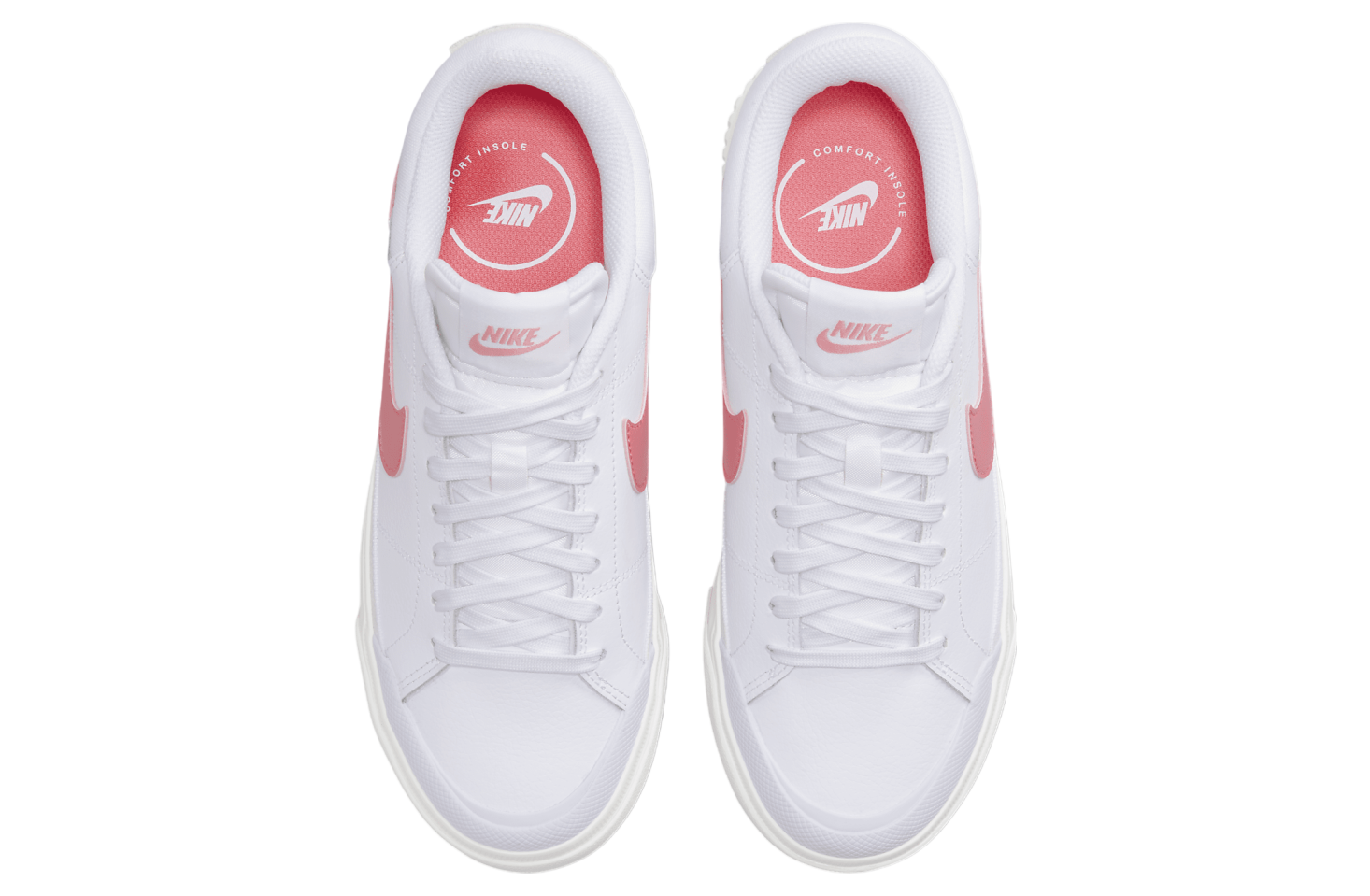 Nike WMNS Court Legacy Lift White Sea Coral