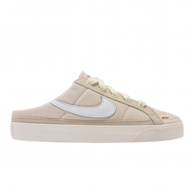 Nike WMNS Court Legacy Mule Pearl White Pink Oxford