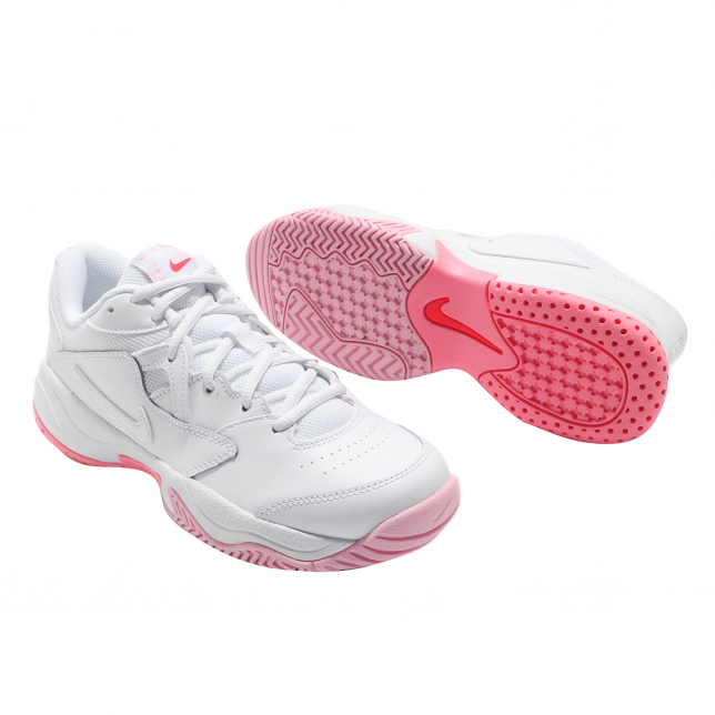 Nike WMNS Court Lite 2 White Laser Crimson