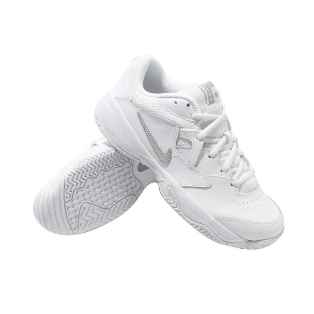 Nike WMNS Court Lite 2 White Metallic Silver