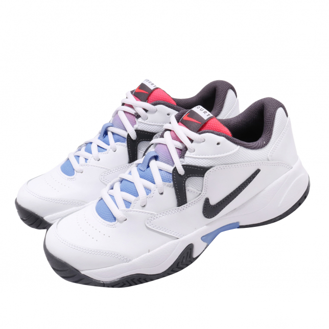 Nike WMNS Court Lite 2 White Thunder Grey Laser Crimson