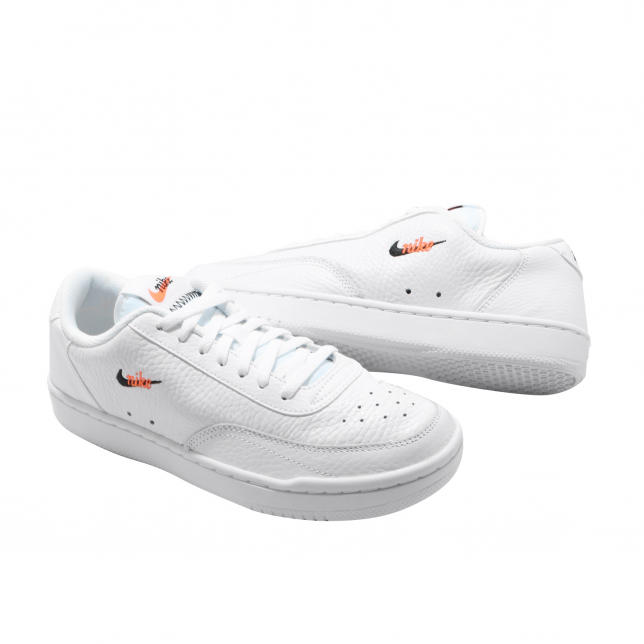 Nike WMNS Court Vintage PRM White Black Total Orange CW1067100 ...