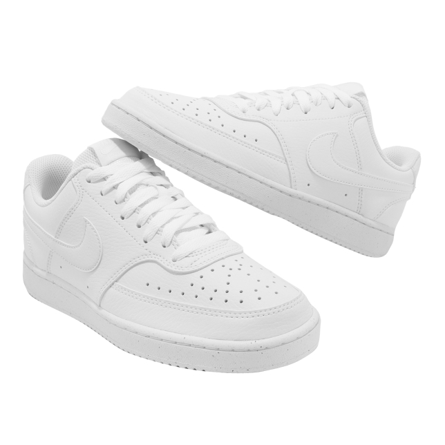 Nike WMNS Court Vision Low Next Nature Triple White