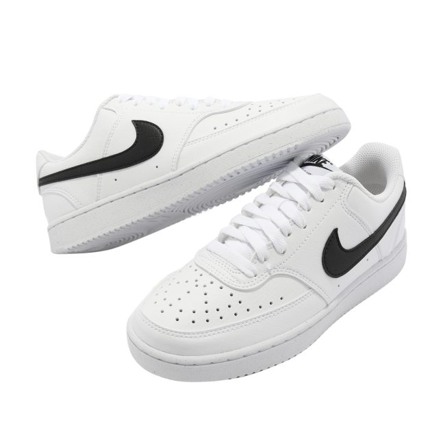 Nike WMNS Court Vision Low Next Nature White Black