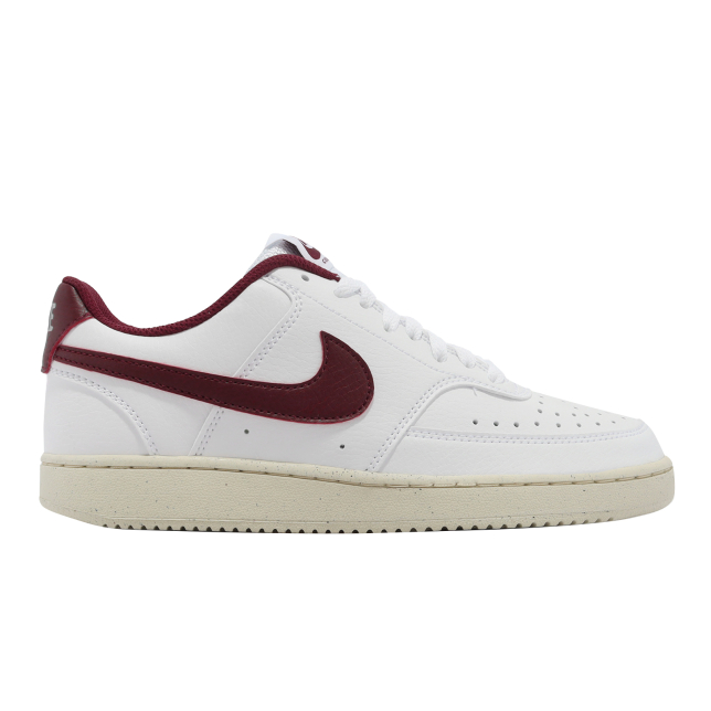 Nike WMNS Court Vision Low Next Nature White Team Red