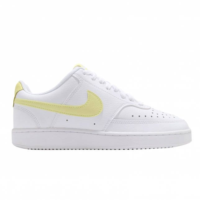 Nike WMNS Court Vision Low White Light Zitron Bright Mango