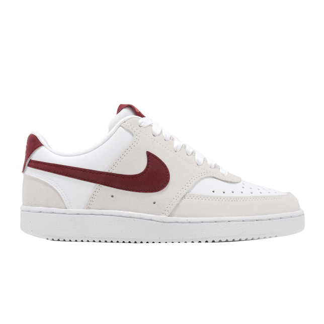 Nike Wmns Court Vision Low White / Team Red