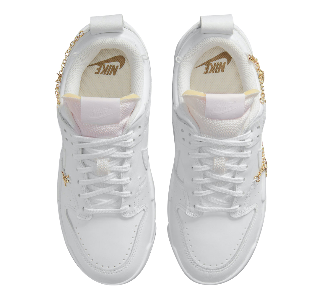 Nike WMNS Dunk Low Disrupt Gold Charms