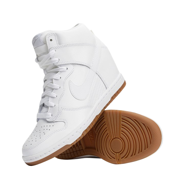 White dunk sky store hi