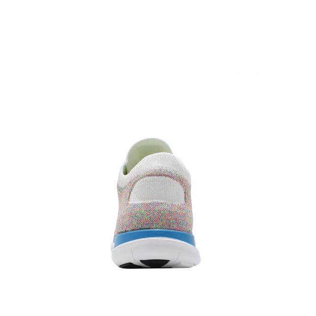 Nike WMNS Free Flyknit 4.0 White Black Photo Blue