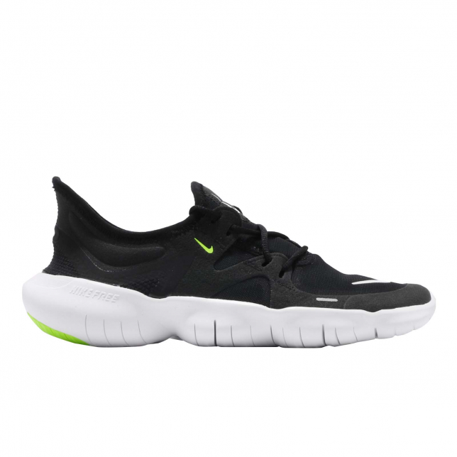 Nike WMNS Free RN 5.0 Black White Anthracite Volt