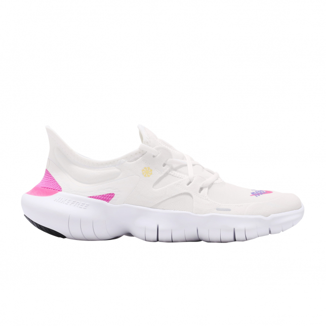 Nike WMNS Free Rn 5.0 JDI White Laser Fuchsia