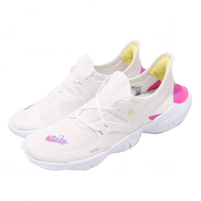 Nike WMNS Free Rn 5.0 JDI White Laser Fuchsia