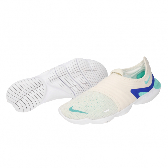 Nike WMNS Free RN Flyknit 3.0 Sail Aurora Green