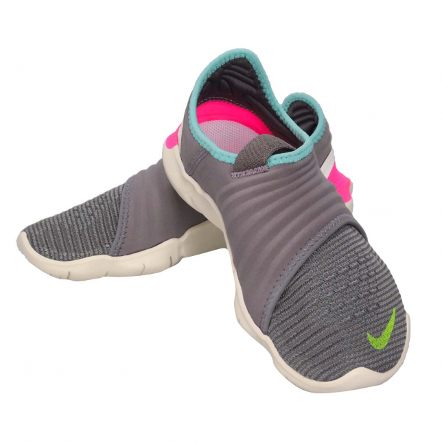 NIke WMNS Free RN FlyknitT 3.0 Gunsmoke Volt AQ5708002